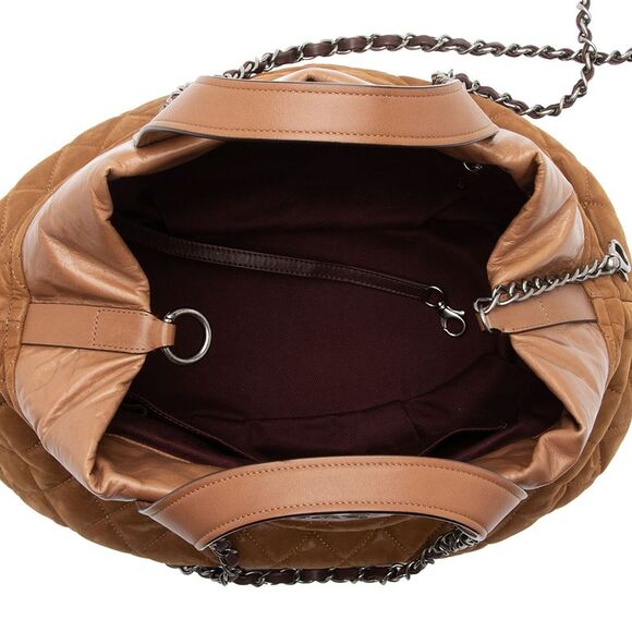 Chanel Iridescent Calfskin In the Mix Bowler Small Tote - Picture 7 of 15